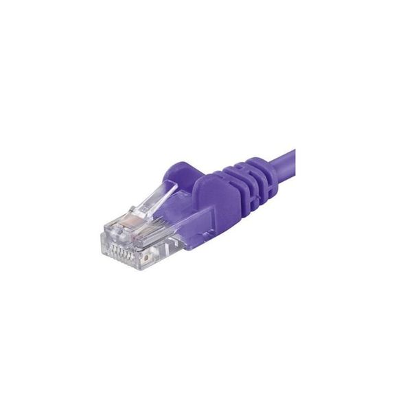 Patchcord UTP RJ45-RJ45 Cat.5e 0.25m, violet