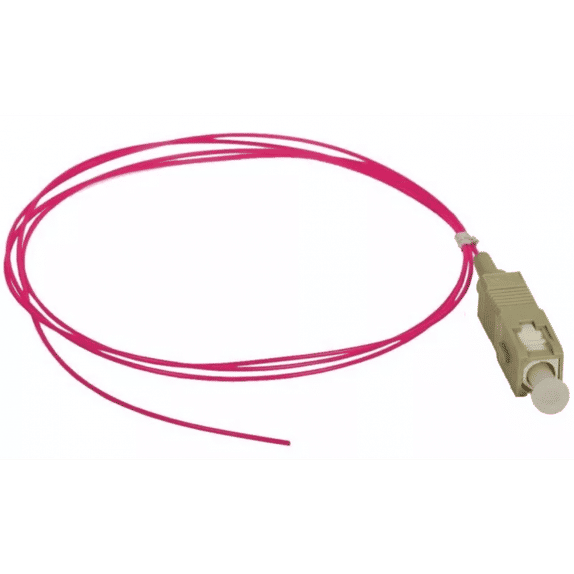 Pigtail SC/PC MM 50/125, 0.9mm LSZH cable, 1.5m, OM4 - Emtex