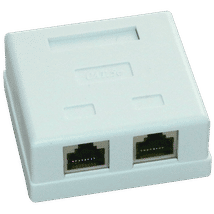 Priza FTP dubla aplicata cat.5e - EMTEX