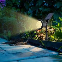 Stalp de gradina cu panou solar 6500K 1.5W
