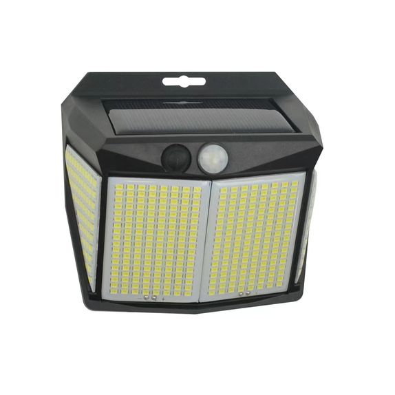 Aplica led perete cu panou solar si senzor 10W lumina rece