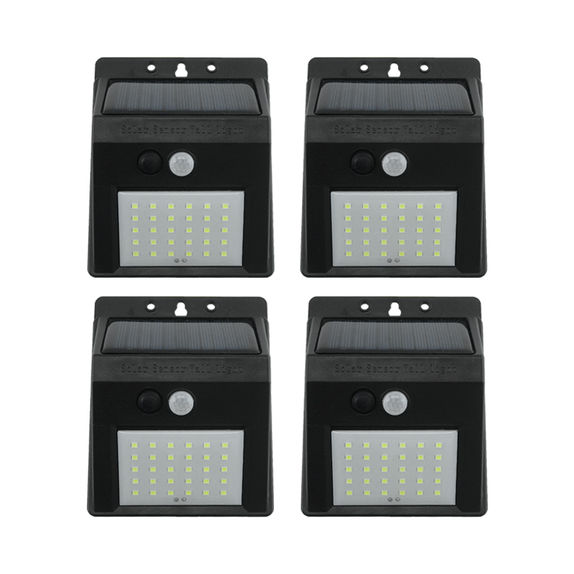 Aplica led perete cu panou solar si senzor 10W