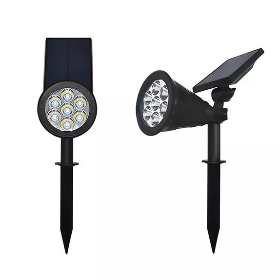 Stalp de gradina cu panou solar 6500K 1.5W