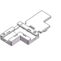  CONECTOR PRELUNGIRE "T" PT BANDA LED RGB IP20 12V/24V PCB 10MM PIN 7.2mm