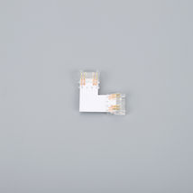 CONECTOR PRELUNGIRE "L" PT BANDA LED RGB IP20 12V/24V PCB 10MM PIN 7.2mm