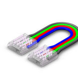 CONECTOR CABLU CONECTOR PT BANDA LED RGB IP20 12V/24V PCB 10MM PIN 7.2mm 17CM