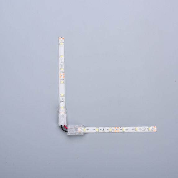 CONECTOR PRELUNGIRE "L" PT BANDA LED SMD IP65 12V/24V PCB 10MM PIN 7mm