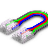 CONECTOR CABLU CONECTOR PT BANDA LED COB RGB IP20 12V/24V PCB 10MM PIN 7.2mm 17CM