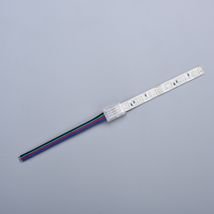 CONECTOR ALIMENTARE PT BANDA LED SMD RGB IP65 12V/24V PCB 10MM PIN 7.2mm 12CM