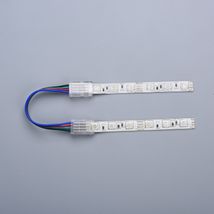 CONECTOR CABLU CONECTOR PT BANDA LED SMD RGB IP65 12V/24V PCB 10MM PIN 7.2mm 14CM