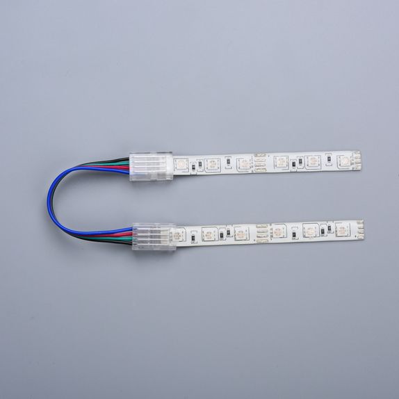 CONECTOR PRELUNGIRE "T" PT BANDA LED SMD RGB IP65 12V/24V PCB 10MM PIN 7.2mm