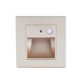 Spot led perete 1W auriu 3000k lumina calda