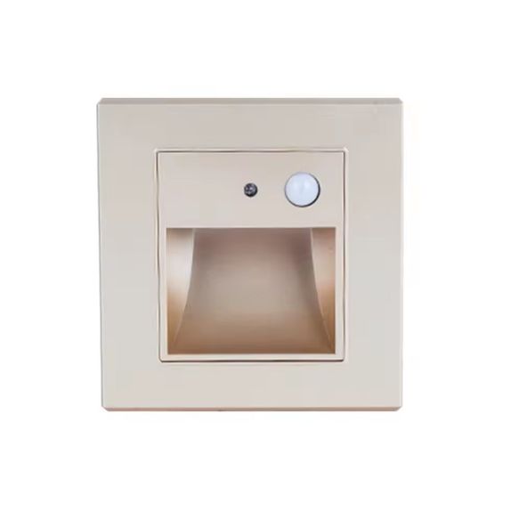 Spot led perete 1W auriu 3000k lumina calda