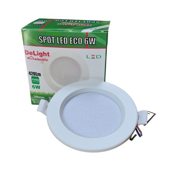 Spot LED Eco backlight Ø100 6W/6500k/420lm