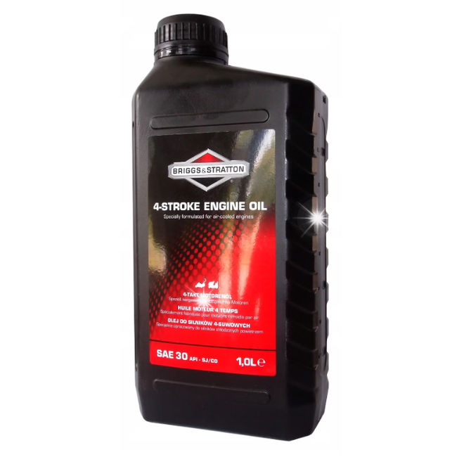 Ulei Motor 4T Briggs & Stratton SAE 30, 1L – Pentru Mașină Tuns Gazon, Motosapă, Generator