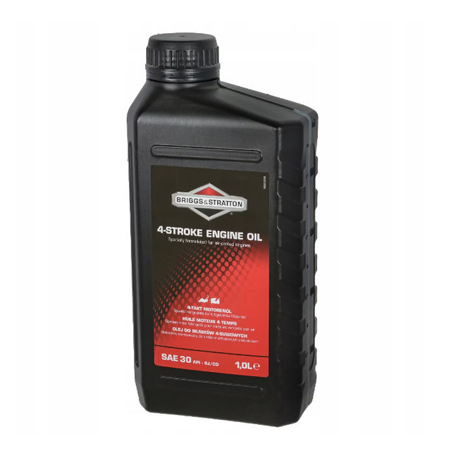 Ulei Motor 4T Briggs & Stratton SAE 30, 1L – Pentru Mașină Tuns Gazon, Motosapă, Generator