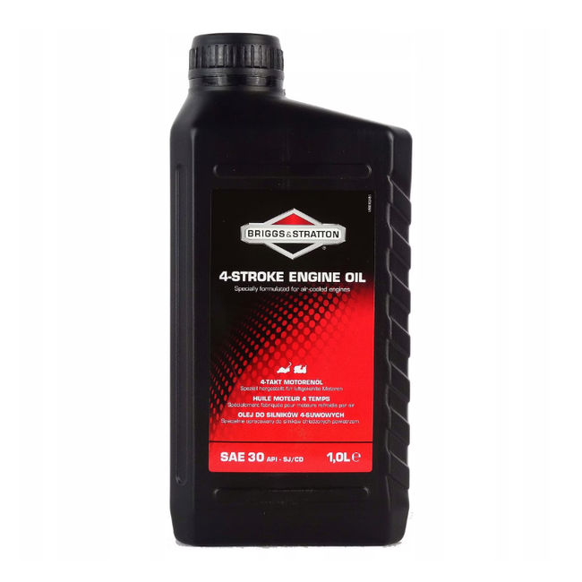 Ulei Motor 4T Briggs & Stratton SAE 30, 1L – Pentru Mașină Tuns Gazon, Motosapă, Generator