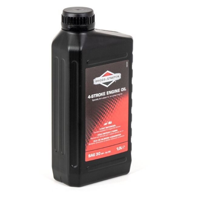 Ulei Motor 4T Briggs & Stratton SAE 30, 1L – Pentru Mașină Tuns Gazon, Motosapă, Generator