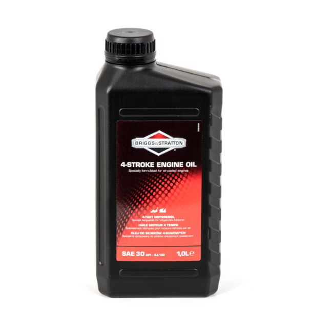 Ulei Motor 4T Briggs & Stratton SAE 30, 1L – Pentru Mașină Tuns Gazon, Motosapă, Generator