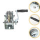 Troliu manual 2500 LBS (1150 Kg) cablu din otel 5 mm x 10m, frana activa cu clichet