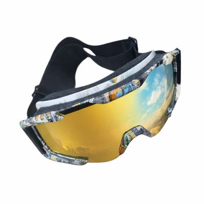 Ochelari ATV / Enduro / Motor Cross, Model Casinou, lentila aurie