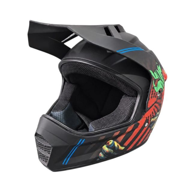 Casca Cross ATV, FGN, Enduro L-03, Culoare Negru, Model JOKER, Marimea XXL (63-64)