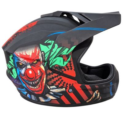 Casca Cross ATV, FGN, Enduro L-03, Culoare Negru, Model JOKER, Marimea XXL (63-64)