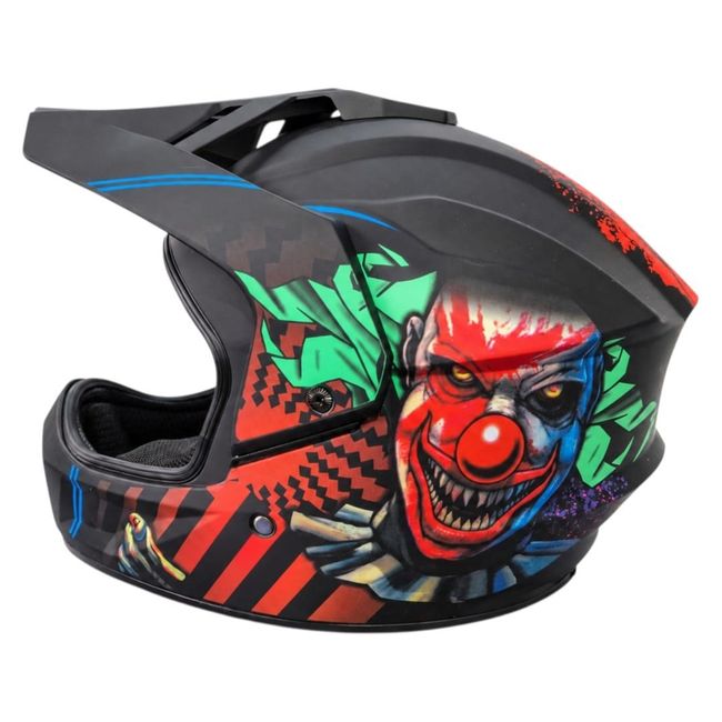 Casca Cross ATV, FGN, Enduro L-03, Culoare Negru, Model JOKER, Marimea XXL (63-64)