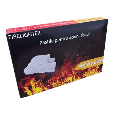 Pastile pentru Aprins Focul, FireLighter, GF-1278