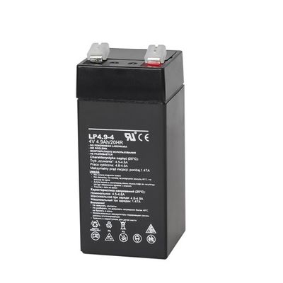 Acumulator Gel Plumb 4V, 4.9 Ah, dimensiuni 43x43x100 mm