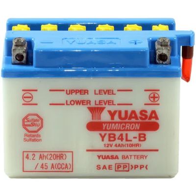 Baterie moto, 12V 4Ah, 45A, Yuasa YB4L-B