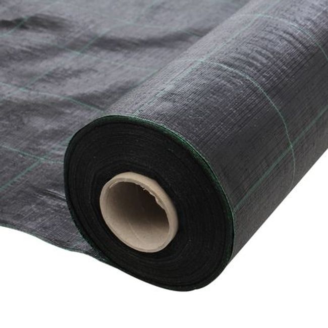 Folie Agrotextil, Ecologica, Antiburuieni, Filtru UV, Latime 0.6 Metri, Lungime 50 Metri, Grad de Umbrire 100 %, Patratele 25x25cm