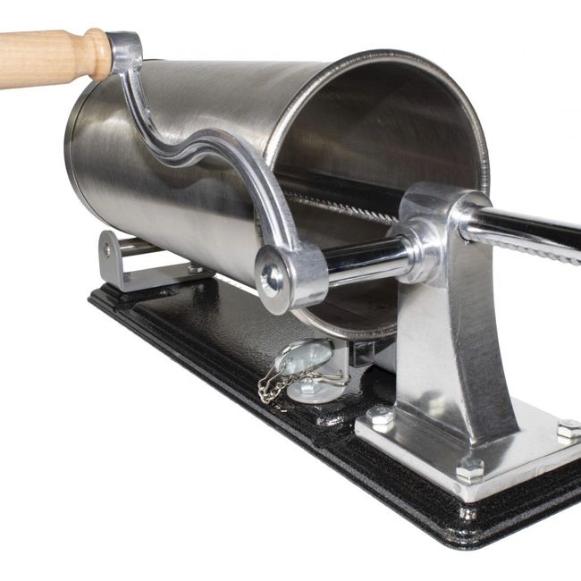 Masina de umplut carnati, 4 Kg, 4xPalnii Incluse, orizontal din inox, Vanessa KY-2006PA