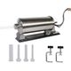 Masina de umplut carnati, 3 Kg, 4xPalnii Incluse, orizontal din inox, EvoTools