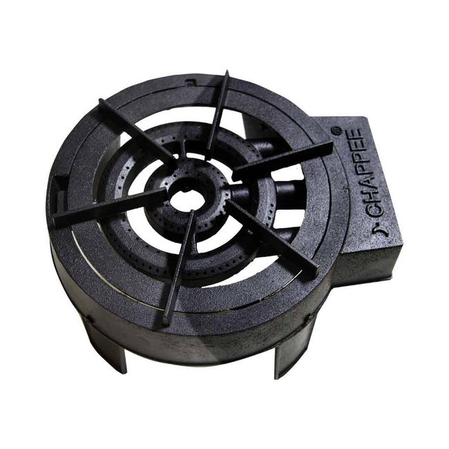 Arzator tip pirostrie exterior din fonta cu 3 robineti (7.7 kW), diametru 300mm, gaz, GPL butelie