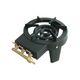Arzator tip pirostrie exterior din fonta cu 3 robineti (7.7 kW), diametru 300mm, gaz, GPL butelie