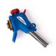 Cap arzator cu aprindere quartz, alimentare la butelie cu filet, albastru, KLL-8812