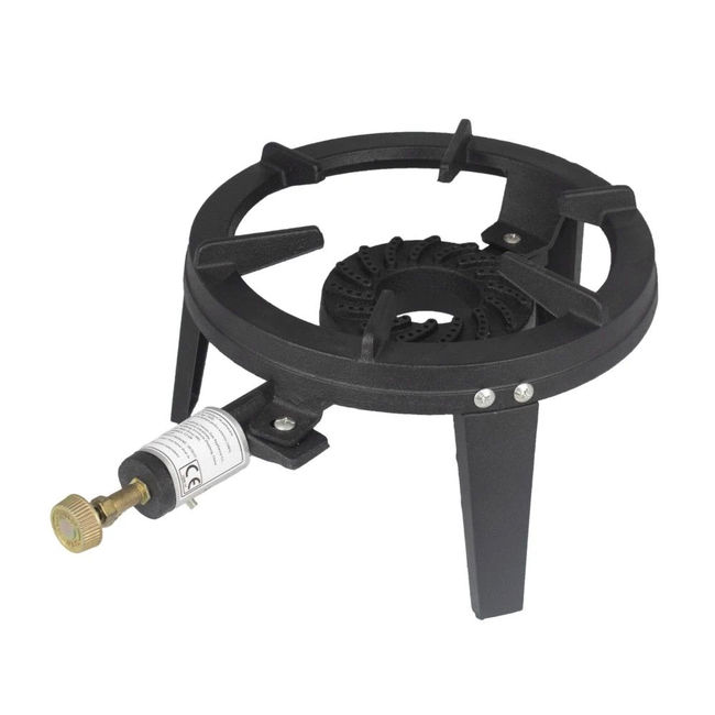 Pirostrie din fonta cu 3 picioare, diametru 28 cm