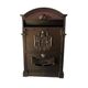 Cutie postala pentru interior / exterior, tabla otel, bronz antichizat , 26 x 9 x 41 cm
