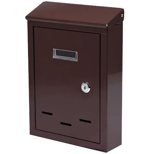 Cutie postala Vorel 78542, otel, 285x200x60mm, maro