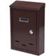 Cutie postala Vorel 78542, otel, 285x200x60mm, maro