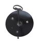 Gratar disc din otel, din taler de tractor, realizat manual, picioare detasabile, maner rece, grosime 3,5 mm, diametru 51 centimetri