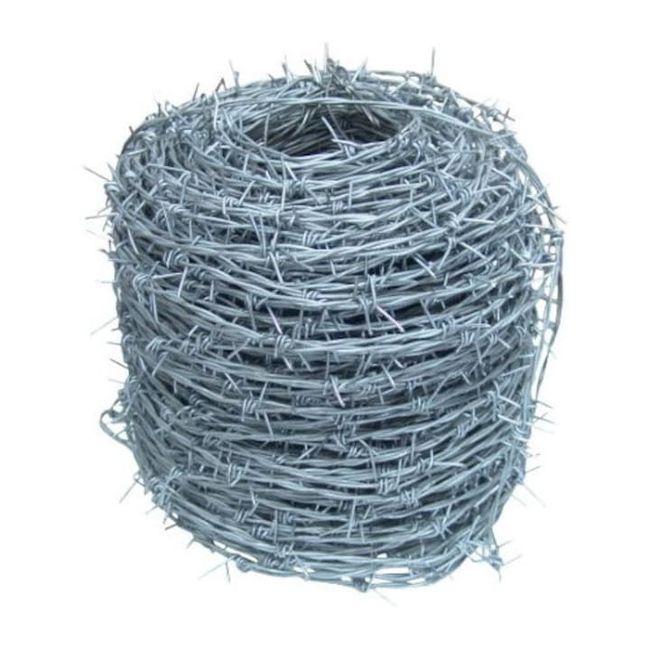 Rola sarma ghimpata zincata 100m, grosime 1.8mm, distanta intre ghimpi 14cm, pentru ingradit