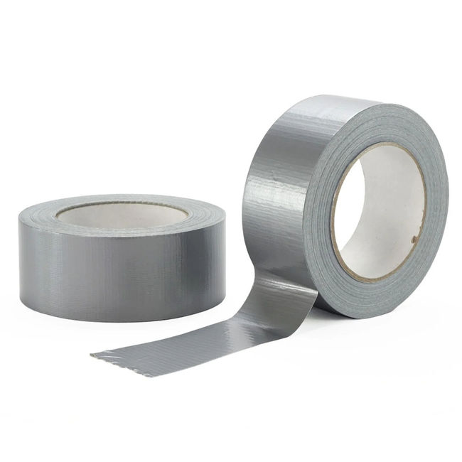 Banda adeziva DUCT TAPE pentru reparatii - 48 mm x 15 m, gri