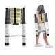 Scara telescopica din aluminiu, extensibila pana la, 3.2 m, 11 trepte, 150 kg