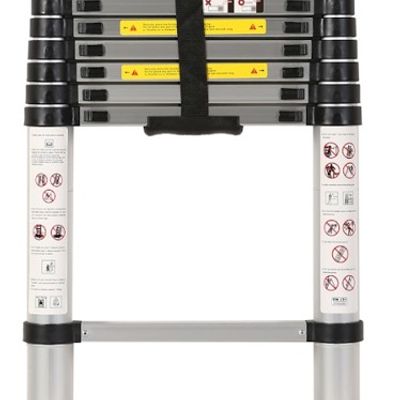 Scara telescopica din aluminiu, extensibila pana la, 2.9 m, 10 trepte, 150 kg