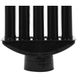 Recuperator caldura din tabla emailata 130mm, negru