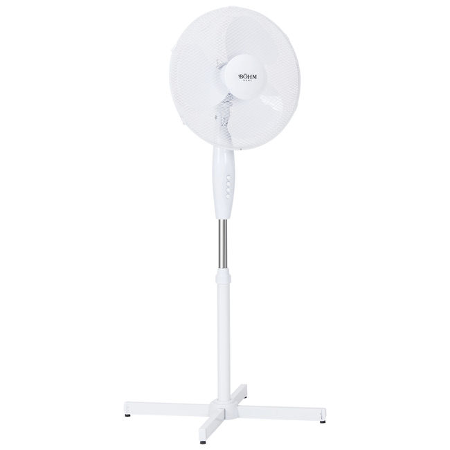 Ventilator podea Bohm BFD-40A, 16 inch, 45W, 3 trepte de viteza