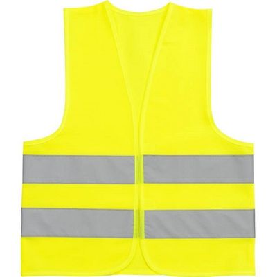 Vesta pentru avertizare, culoare galben, marime l