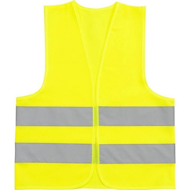 Vesta pentru avertizare, culoare galben, marime l